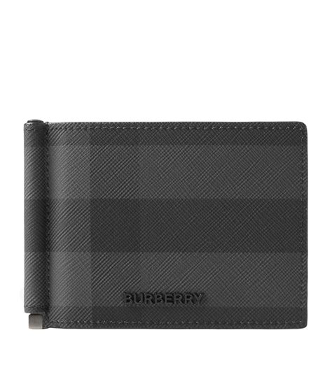 burberry clip wallet|burberry men's money clip.